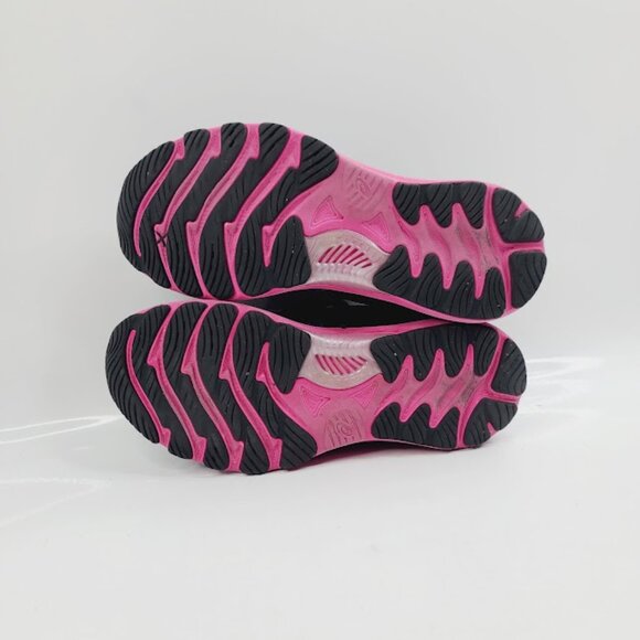 Asics Women Black Pure Silver Gel-Nimbus 23 1012A885 Athletic Running Shoes 8.5 - Picture 5 of 7